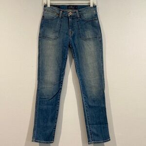 Lucky Brand Charlotte Rail Medium Wash Straight Leg Denim Jeans - Size 2/26